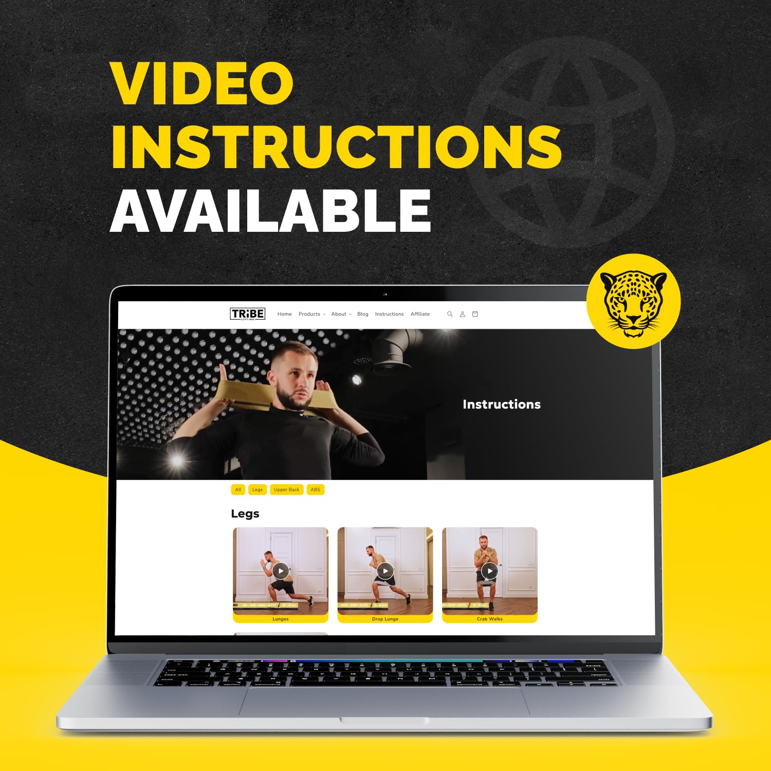 Jyrthanyx Fabric Resistance Bands for Exercise